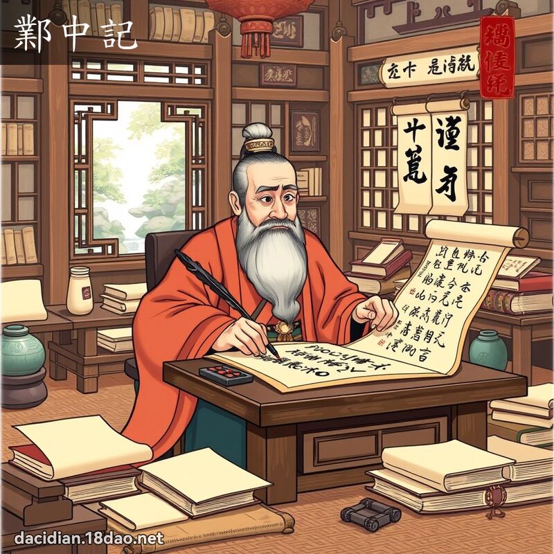 鄴中記 - 國語大辭典配圖