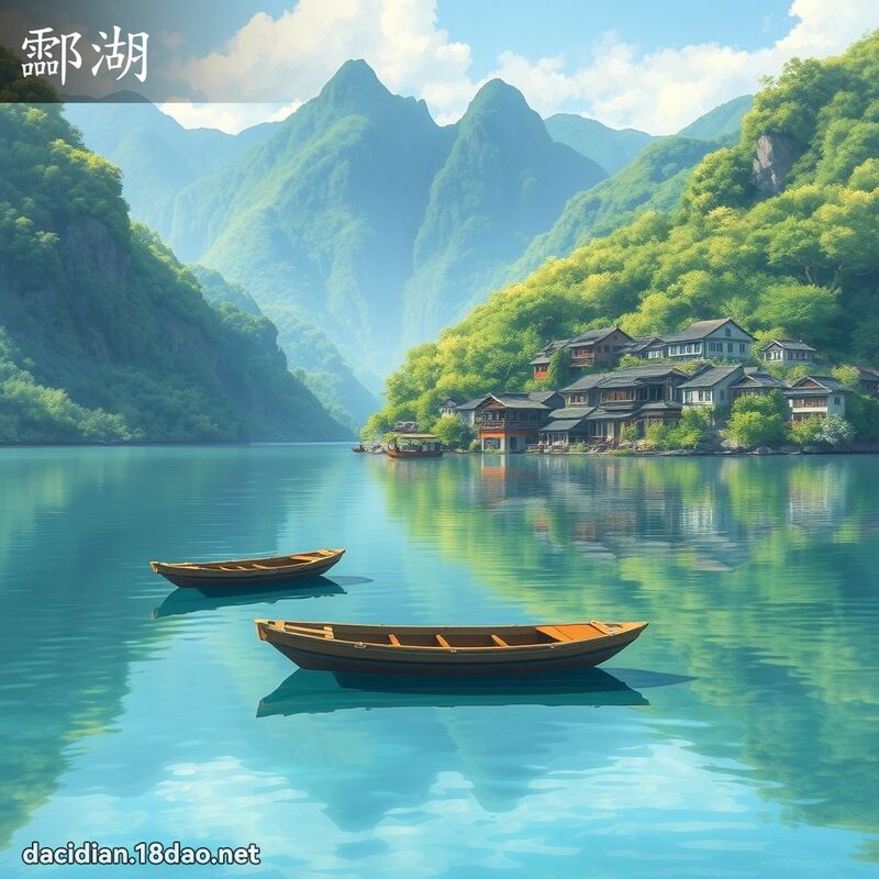 酃湖 - 國語大辭典配圖