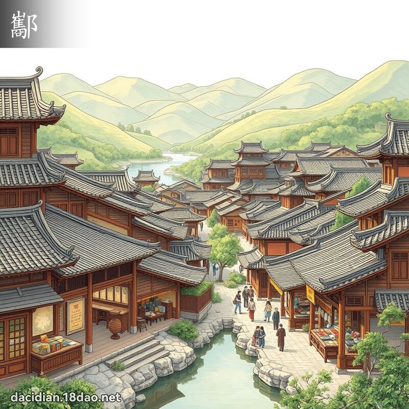 酅 - 國語大辭典配圖