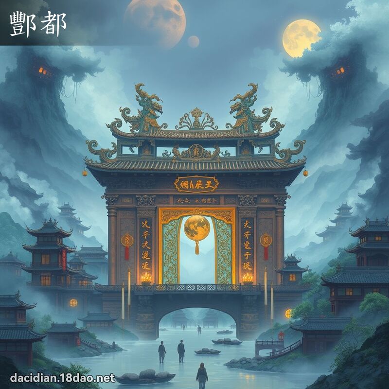 酆都 - 国语大辞典配图