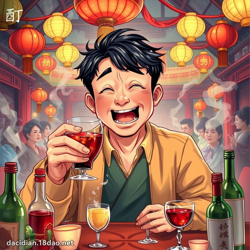 酊 - 國語大辭典配圖