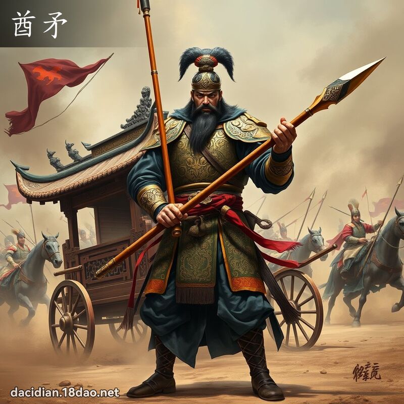 酋矛 - 国语大辞典配图