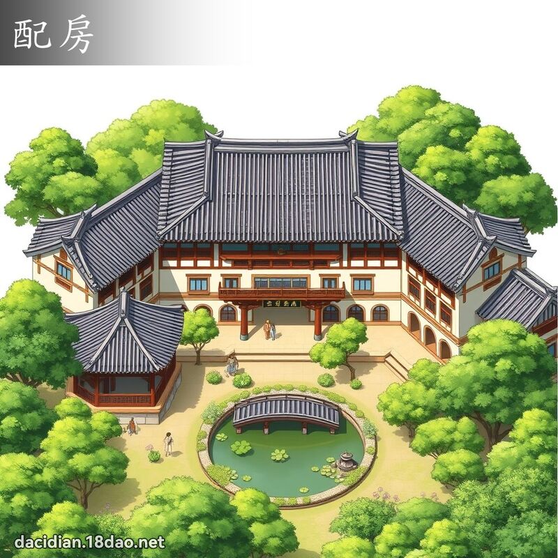 配房 - 国语大辞典配图