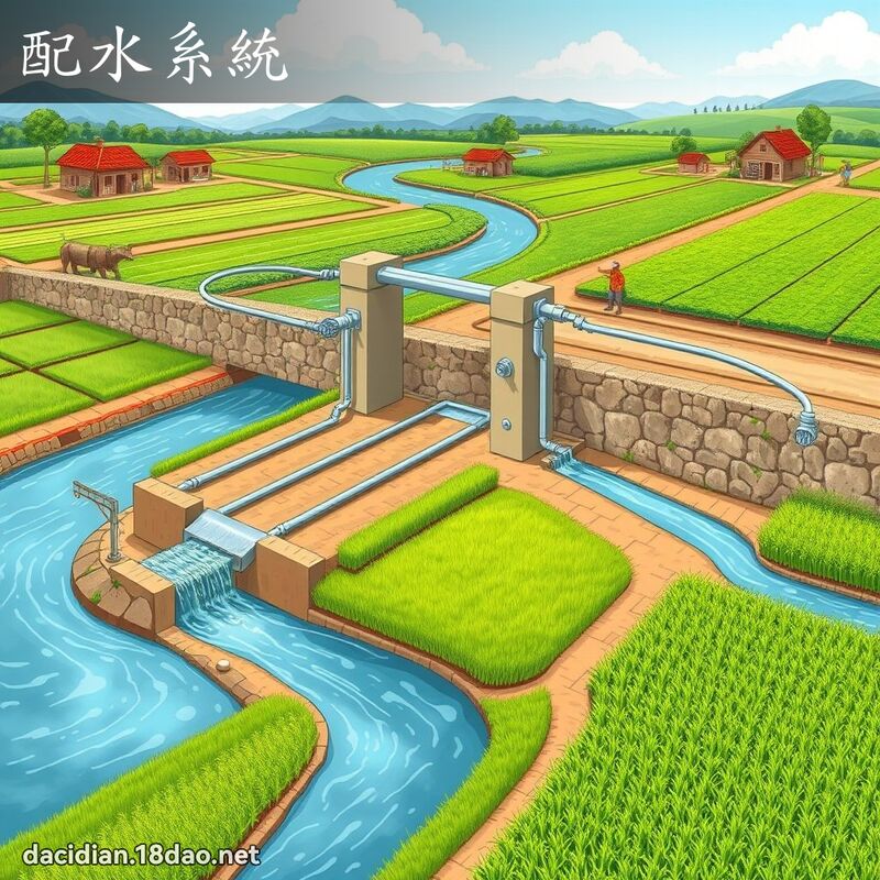 配水系统 - 国语大辞典配图