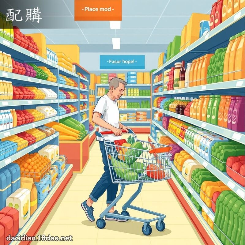配购 - 国语大辞典配图
