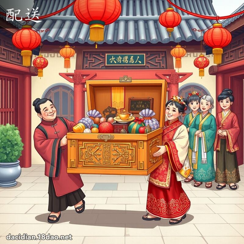 配送 - 國語大辭典配圖