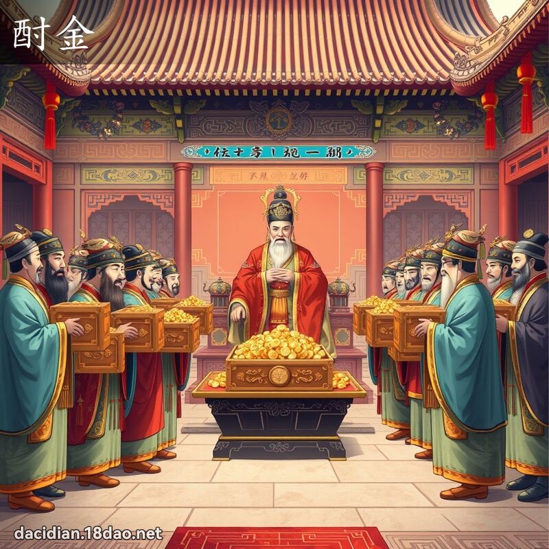 酎金 - 國語大辭典配圖