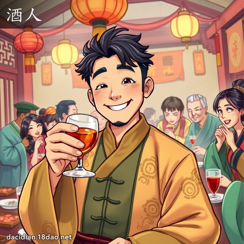 酒人 - 國語大辭典配圖