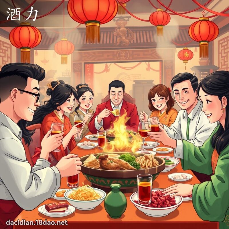 酒力 - 國語大辭典配圖