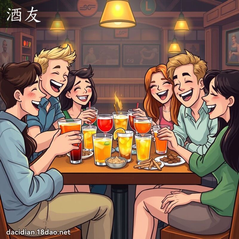 酒友 - 國語大辭典配圖