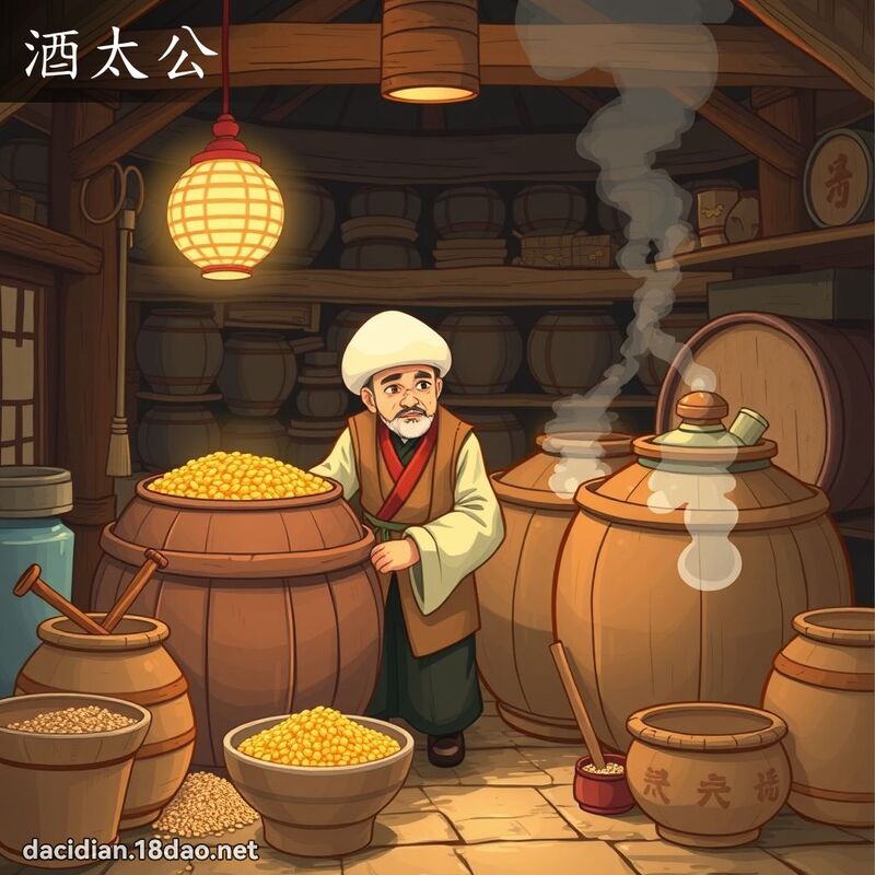 酒太公 - 國語大辭典配圖