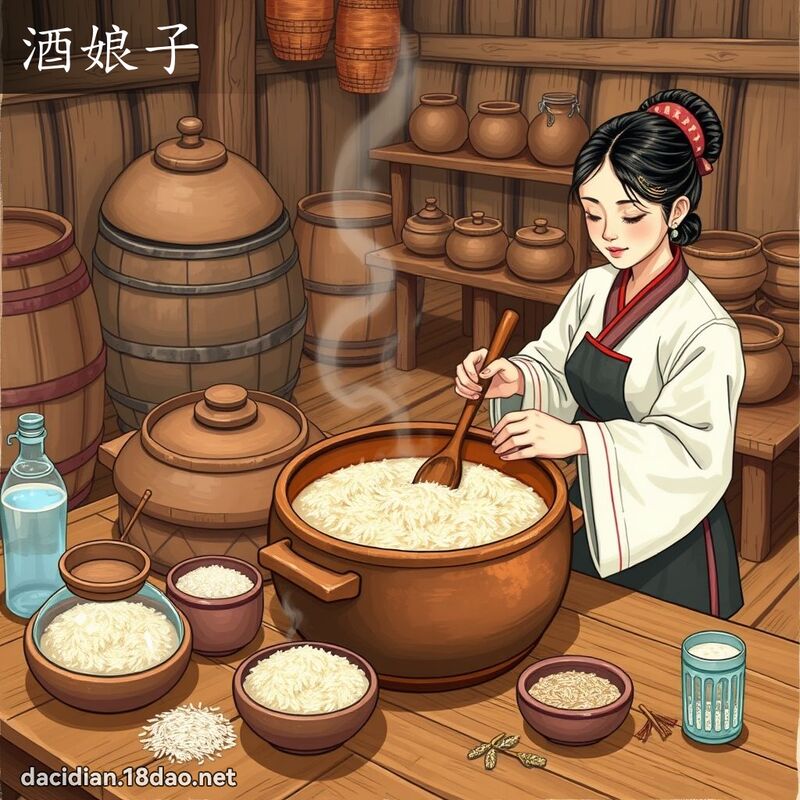 酒娘子 - 國語大辭典配圖