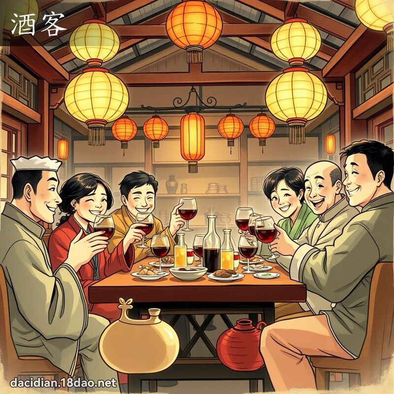 酒客 - 國語大辭典配圖