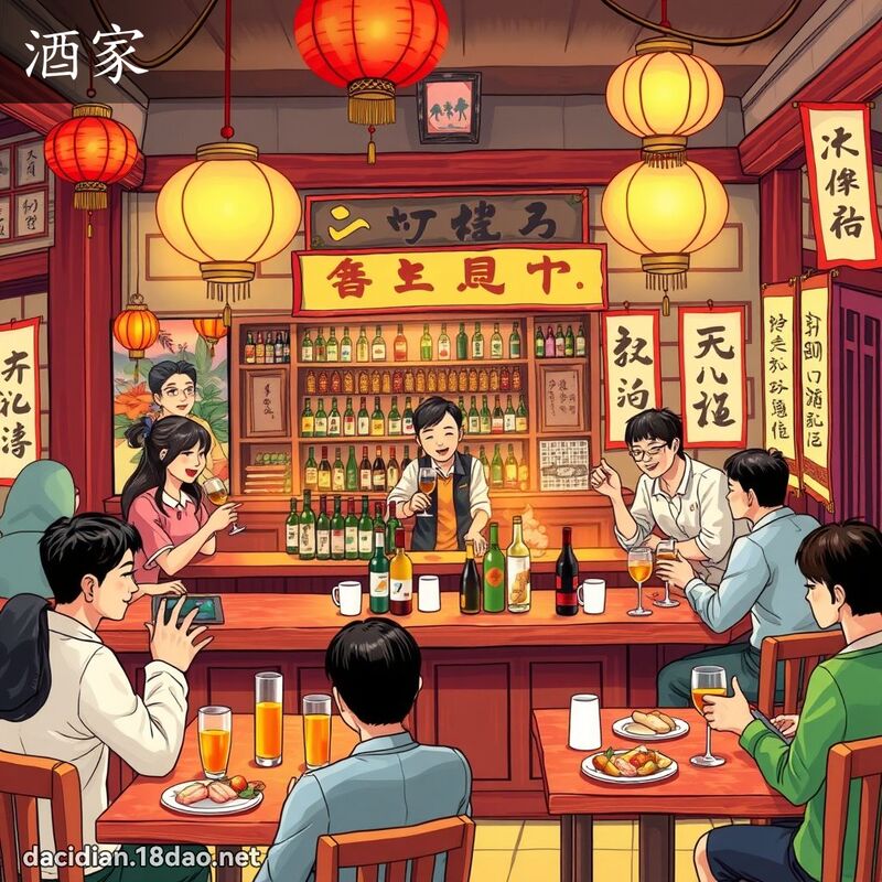 酒家 - 国语大辞典配图