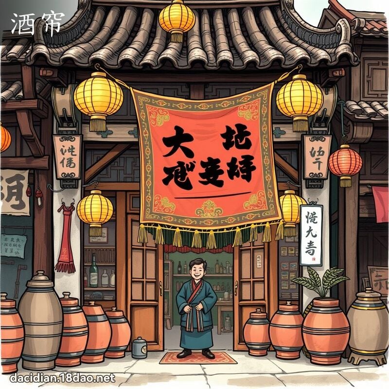 酒帘 - 国语大辞典配图