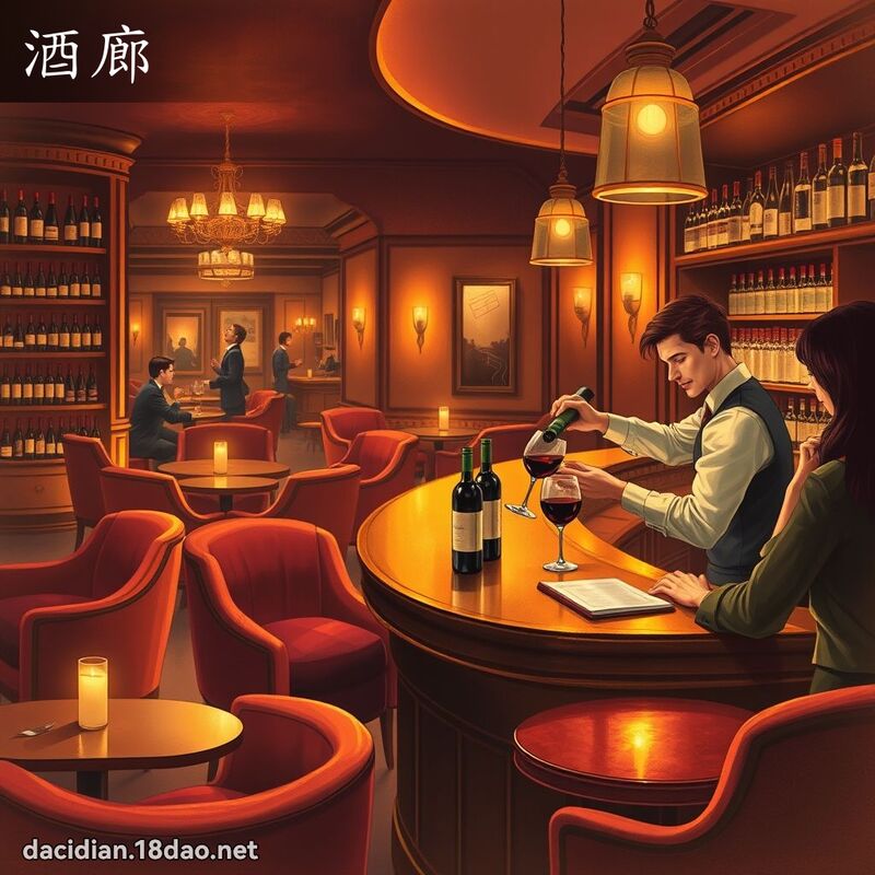 酒廊 - 國語大辭典配圖