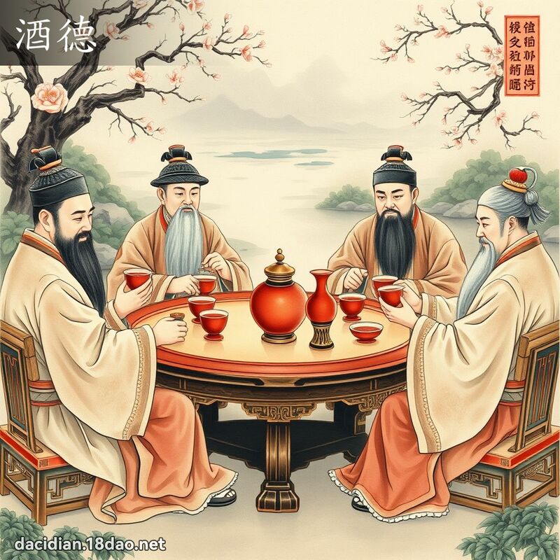酒德 - 國語大辭典配圖