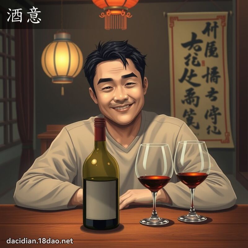 酒意 - 國語大辭典配圖