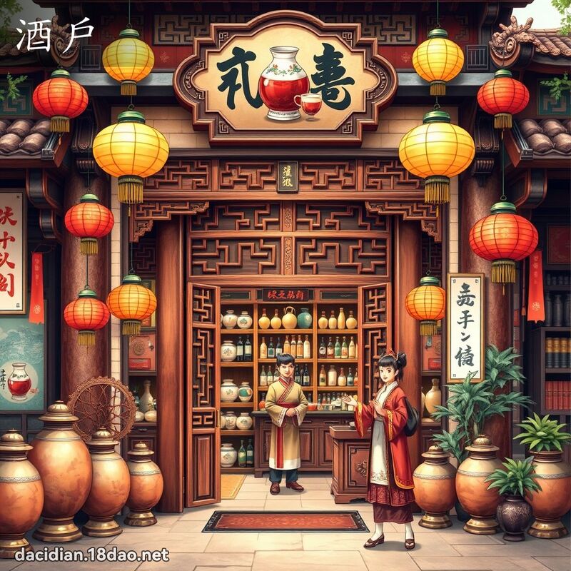酒戶 - 國語大辭典配圖