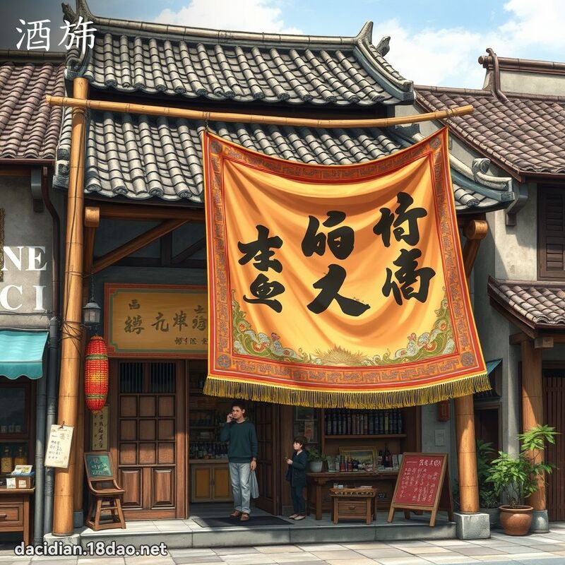 酒旆 - 国语大辞典配图
