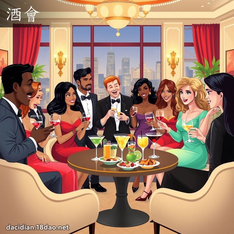 酒会 - 国语大辞典配图
