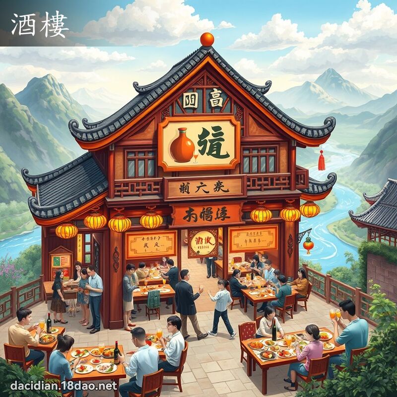 酒楼 - 国语大辞典配图
