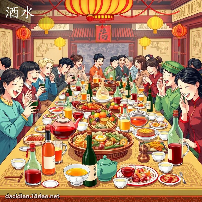 酒水 - 国语大辞典配图