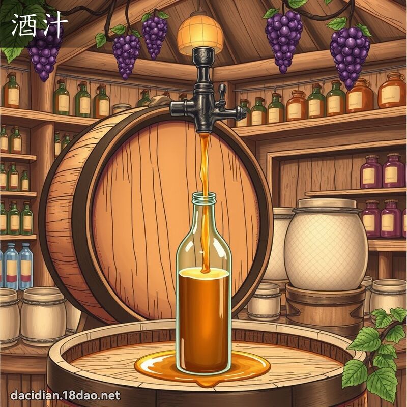 酒汁 - 国语大辞典配图