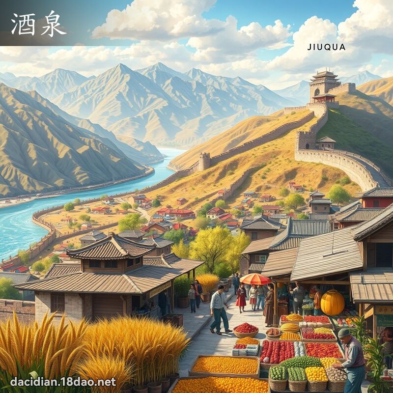 酒泉 - 国语大辞典配图