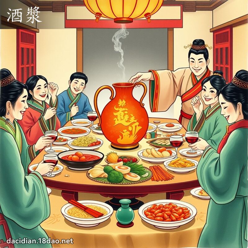 酒漿 - 國語大辭典配圖