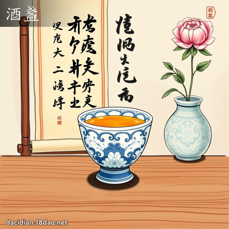 酒盏 - 国语大辞典配图