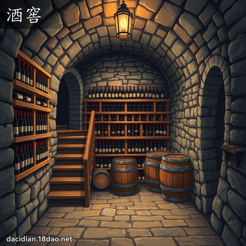 酒窖 - 國語大辭典配圖