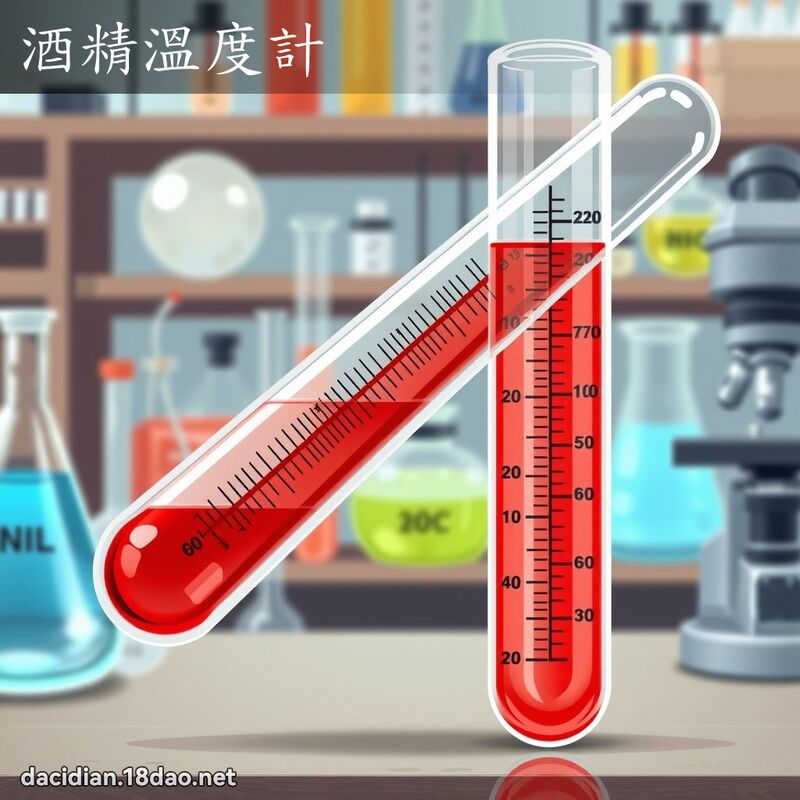 酒精温度计 - 国语大辞典配图