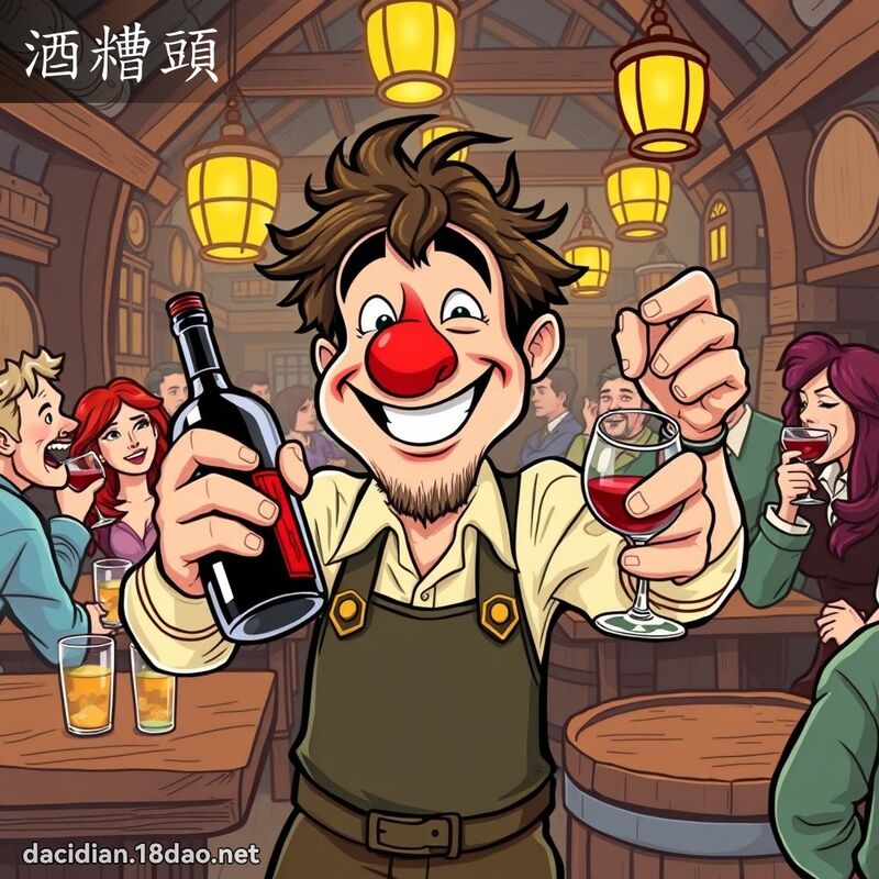 酒糟头 - 国语大辞典配图