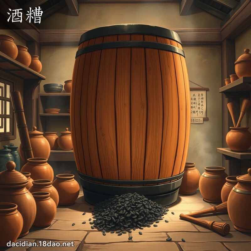 酒糟 - 国语大辞典配图