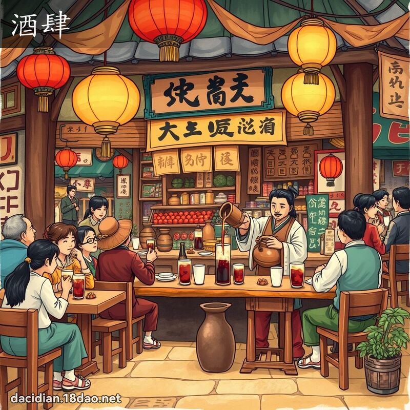 酒肆 - 國語大辭典配圖