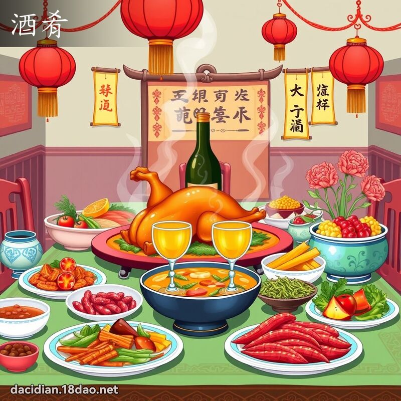 酒肴 - 国语大辞典配图