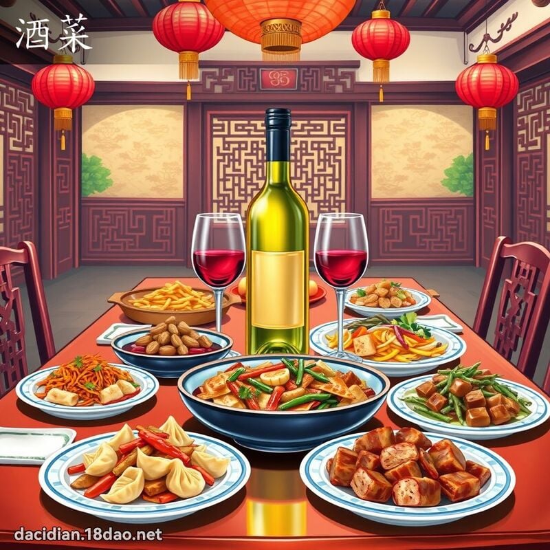 酒菜 - 國語大辭典配圖