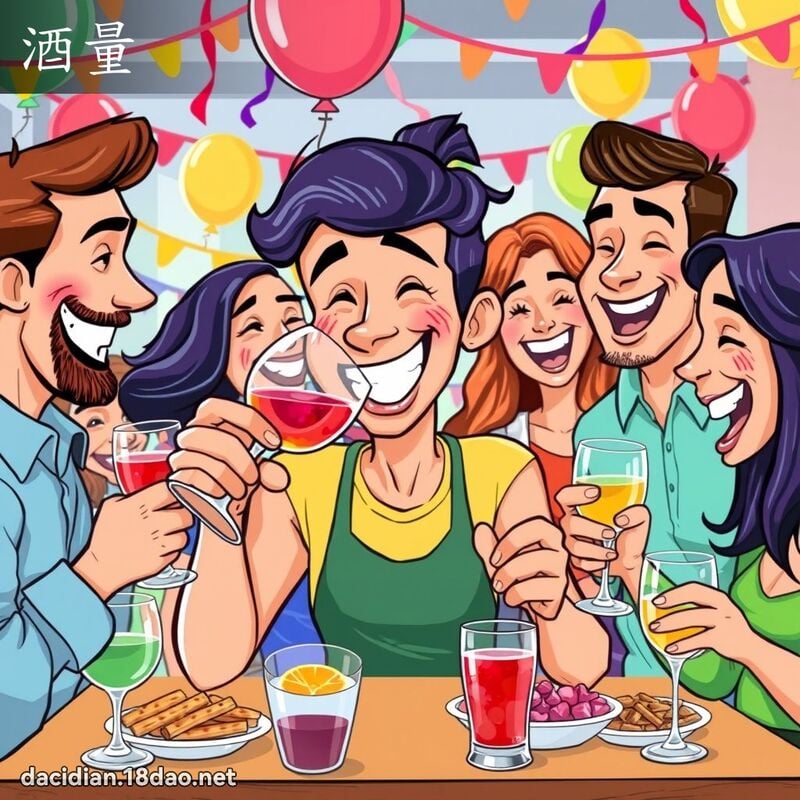酒量 - 國語大辭典配圖