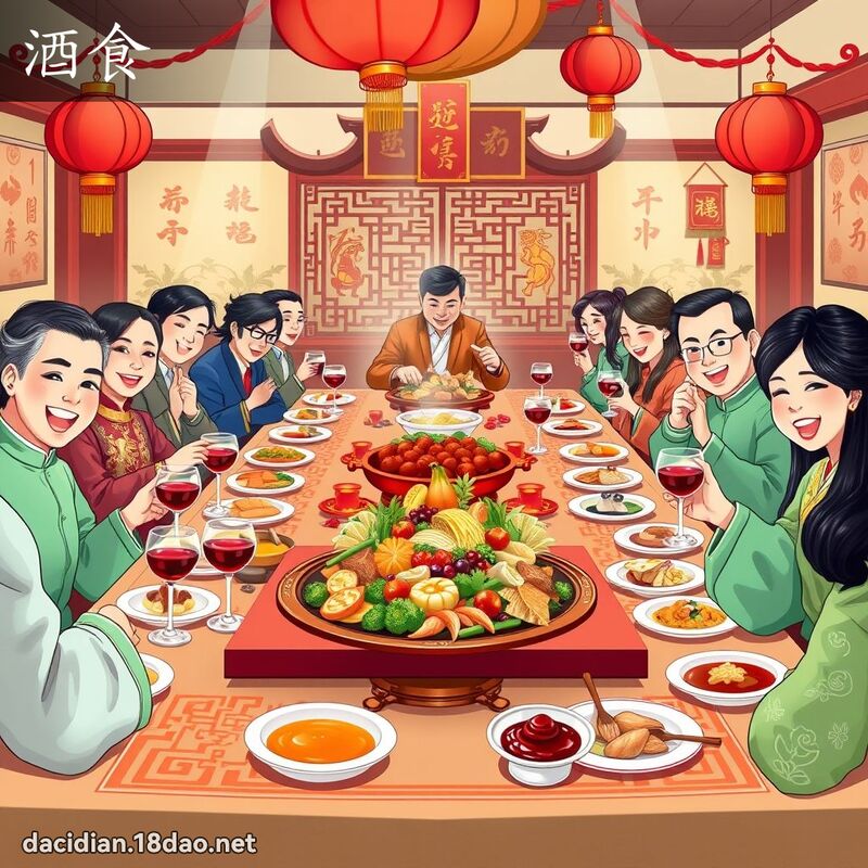 酒食 - 國語大辭典配圖