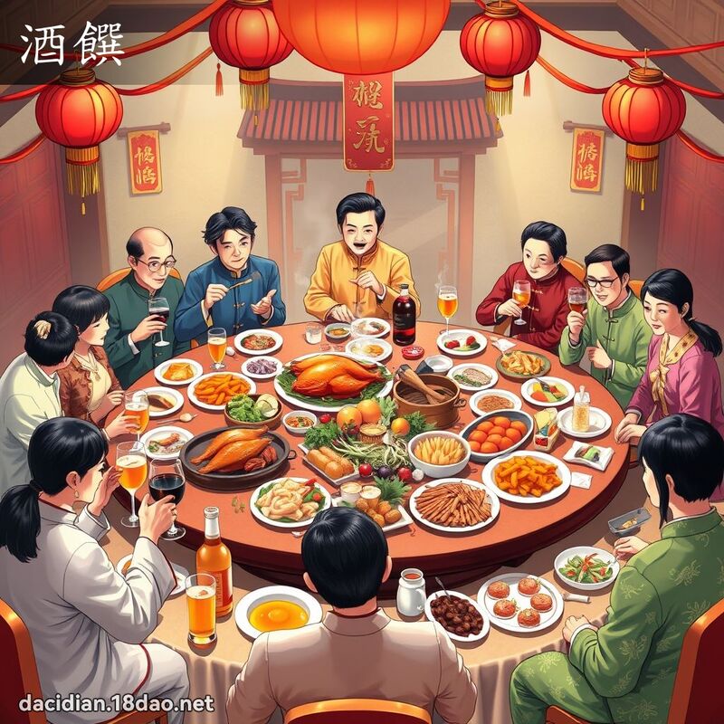 酒饌 - 國語大辭典配圖