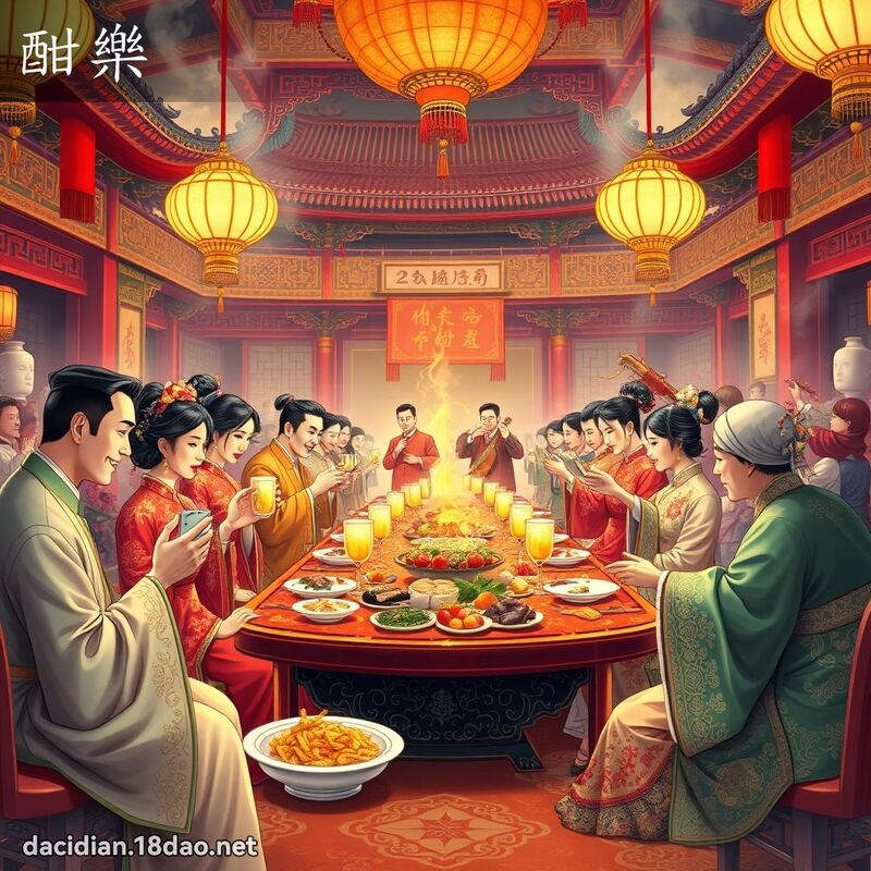 酣樂 - 國語大辭典配圖