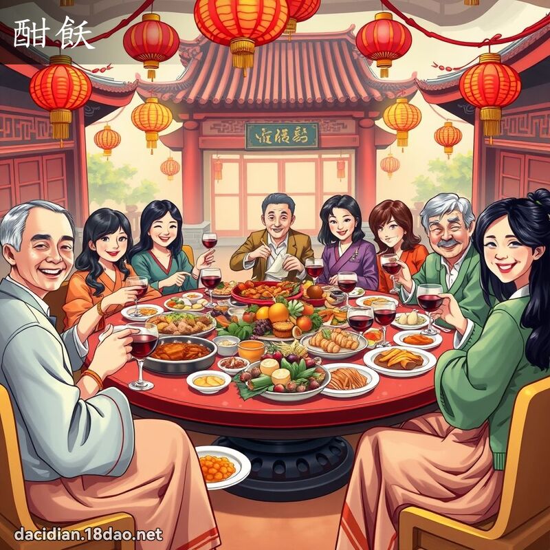 酣飫 - 国语大辞典配图