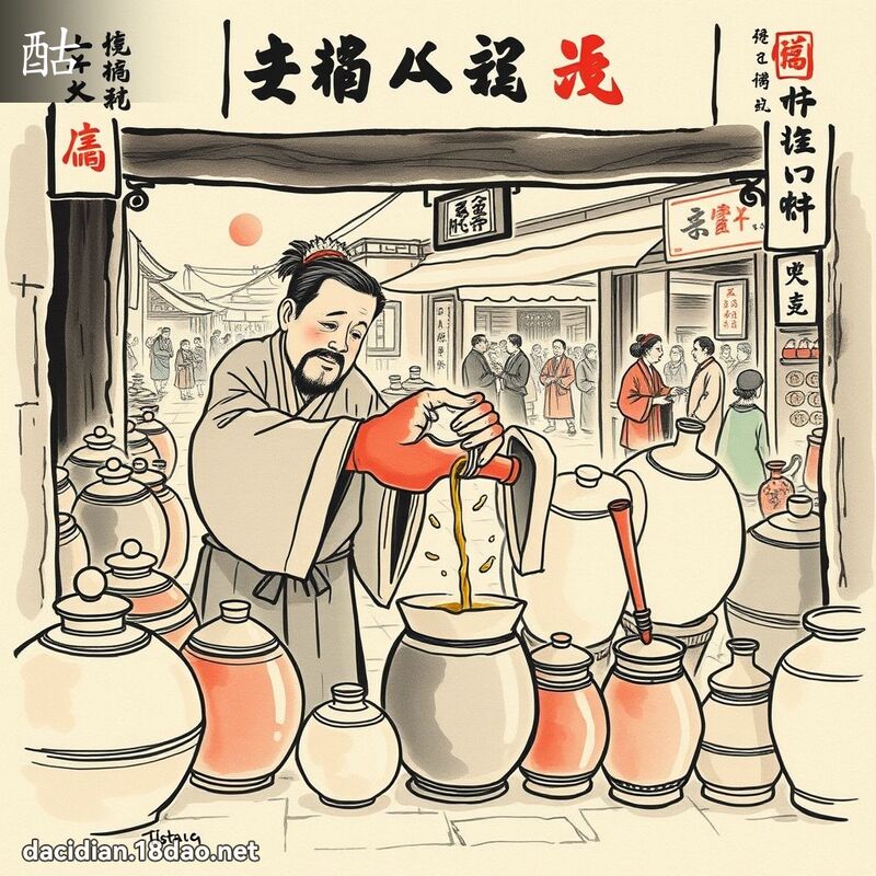 酤 - 國語大辭典配圖