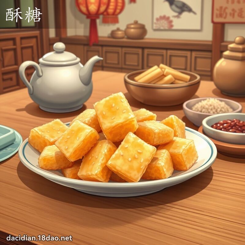 酥糖 - 國語大辭典配圖