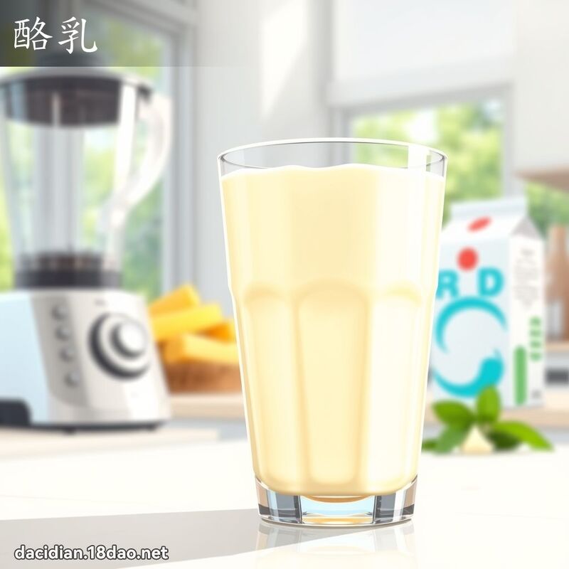 酪乳 - 國語大辭典配圖
