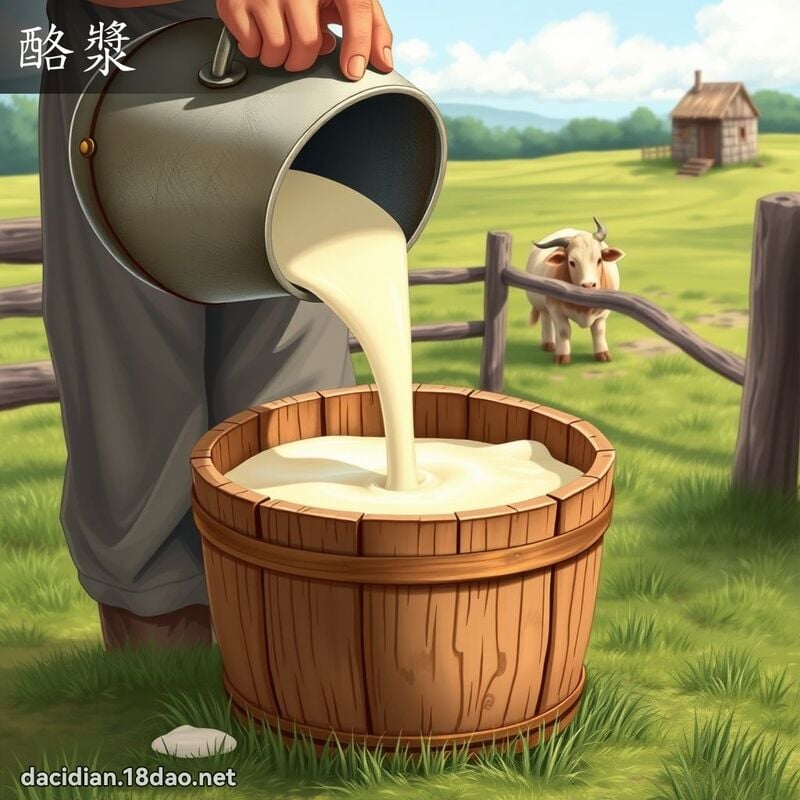 酪漿 - 國語大辭典配圖
