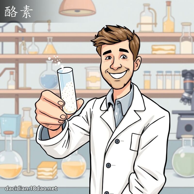 酪素 - 國語大辭典配圖