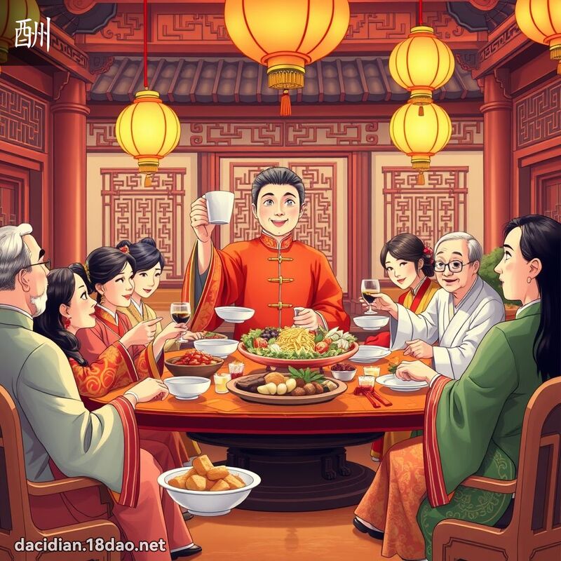 酬 - 国语大辞典配图