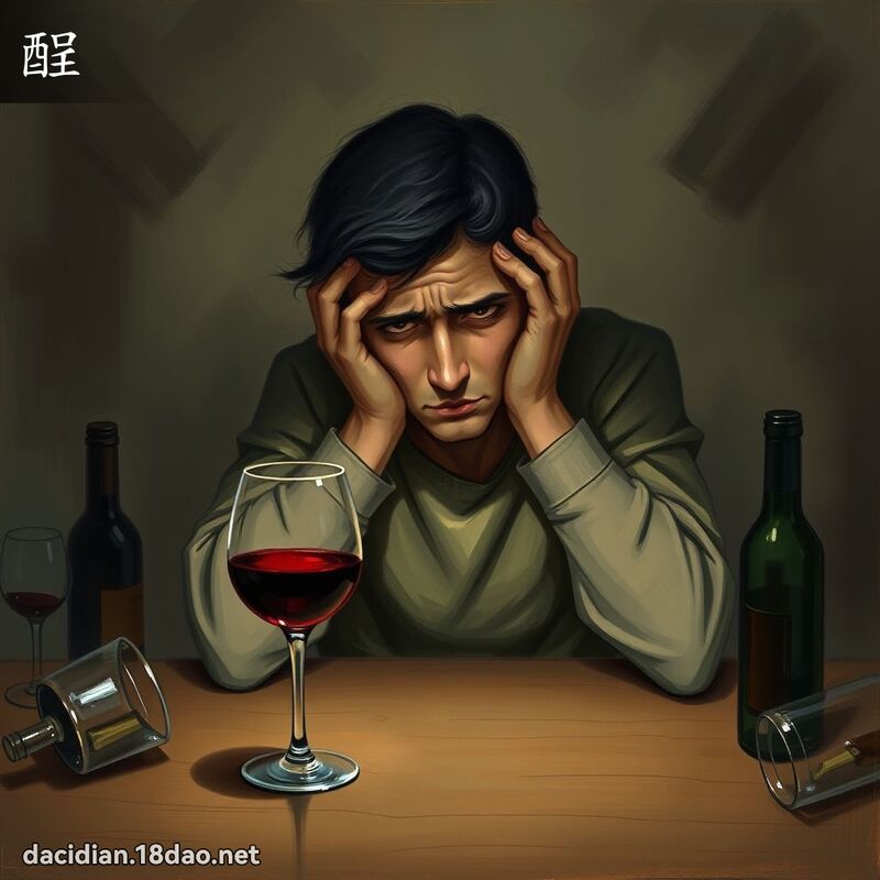 酲 - 國語大辭典配圖